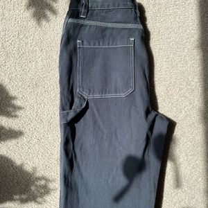 PacSun women’s dark blue carpenter pants